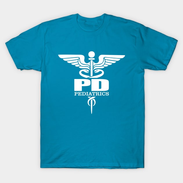 PD (caduceus) T-Shirt by grayrider